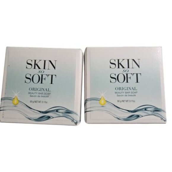 NEW IN BOX Lot of 2 SKIN SO SOFT Original Beauty Bar Soap - Picture 1 of 5